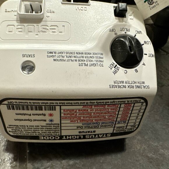 SP20832E - OEM Water Heater Natural Gas Valve brand new - Picture 3 of 3